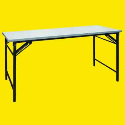 grey colour desk top jf folding table photo